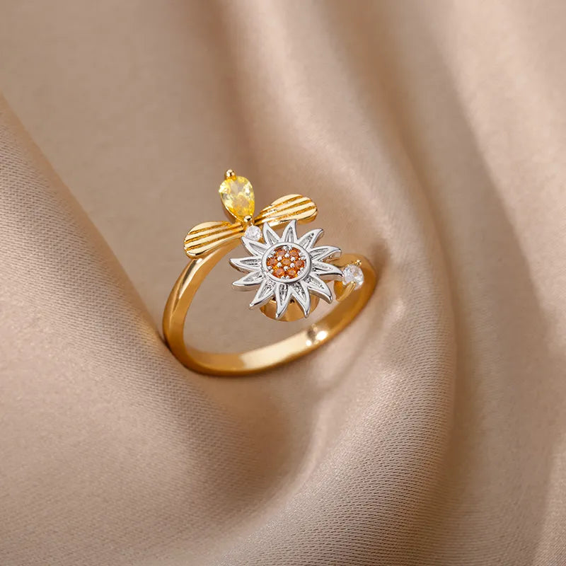 Chloe Sunflower Ring
