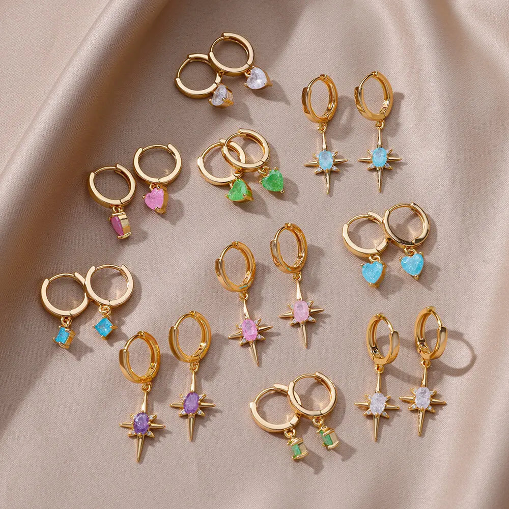 Layla Star Earrings